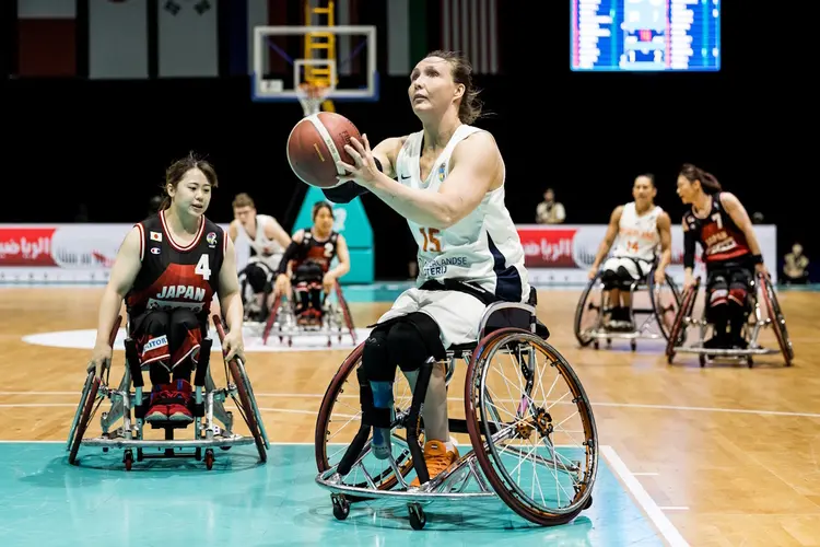 Uitzwaaiwedstrijd TeamNL Rolstoelbasketbalsters voor Paralympische Spelen in Parijs