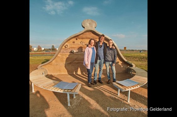 Erfgoedrustpunt bij Brummen onthuld