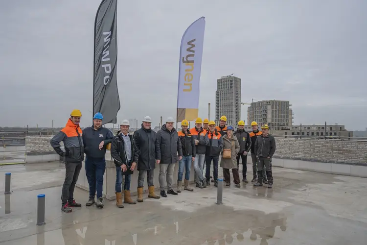 Hoogste punt huurwoningen Boterfabriek Batava te Nijmegen